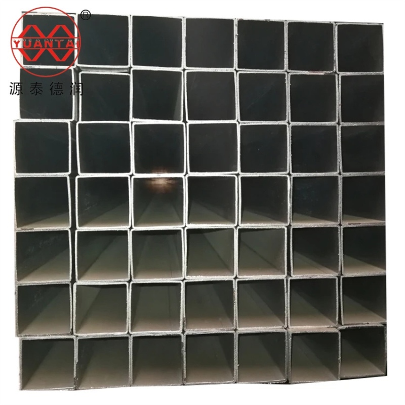 Hot Sale 2.0mm Thickness Q235 Q355 GI Hollow Section China Manufactory Galvanized Square Steel Pipe For Construction