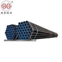 Large Diameter Black Carbon Sch80 Ss400 S235 Q345 Q195 Sch 40 St37 St52 Hot Rolled Seamless Steel Pipe For Oil and Gas