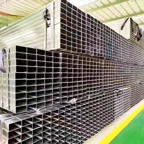 Hot Sale 35X60mm Galvanized Rectangular A 500 High Quality Anti Corrosion Carbon Rectangular Steel Pipe For Construction
