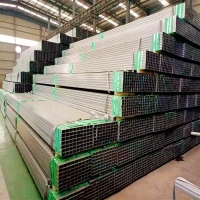 Hot Sale 35X60mm Galvanized Rectangular A 500 High Quality Anti Corrosion Carbon Rectangular Steel Pipe For Construction