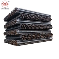 Wholesale Factory Carbon Welded 14 inch Black ERW Round Hollow Section Steel Pipe For Gas And Oil