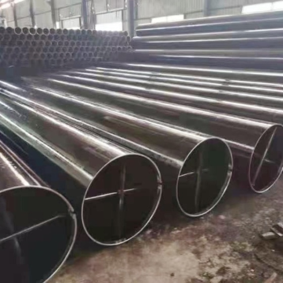 Q195/235/355 0.6-1.2mm Customized Size NON-Oiled OD Black Annealed Steel Pipe For Construction