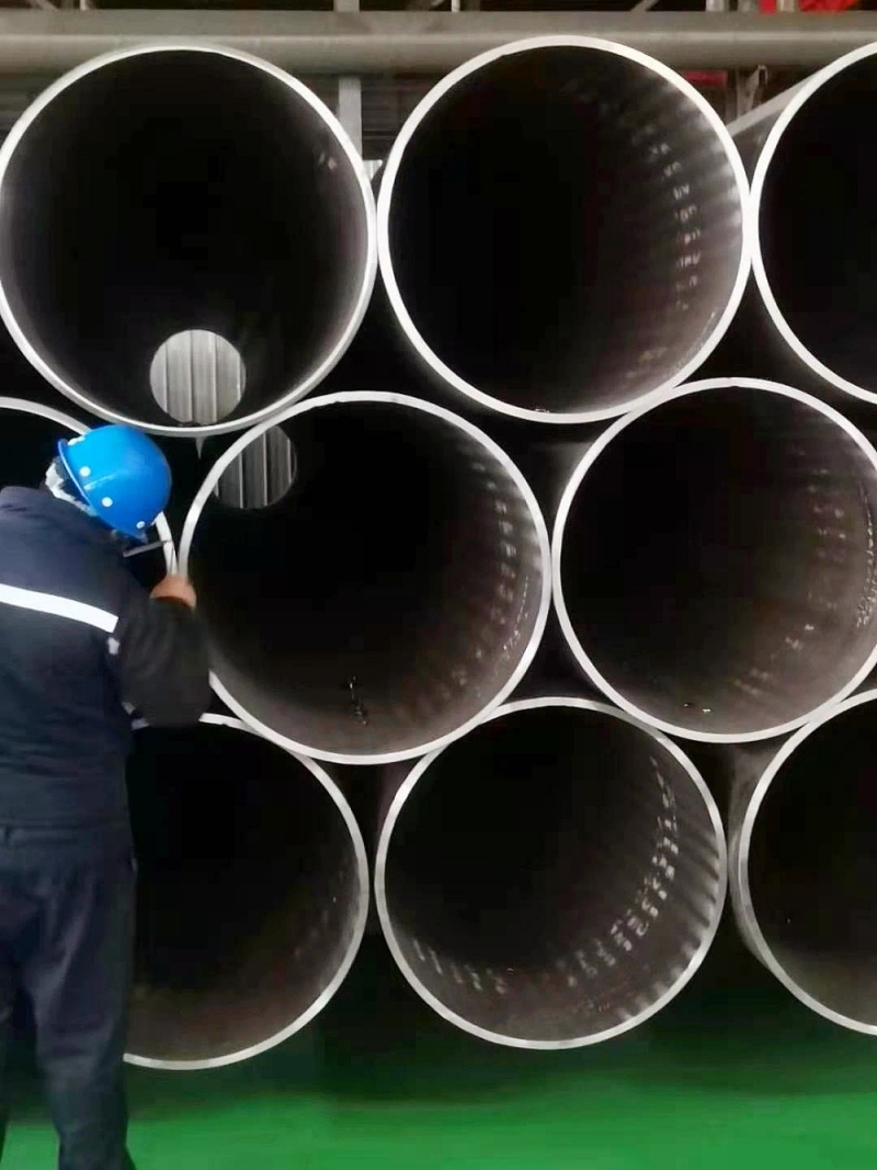 Q195/235/355 0.6-1.2mm Customized Size NON-Oiled OD Black Annealed Steel Pipe For Construction