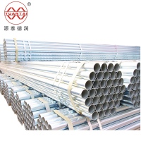 Best Supplier 600mm GI Hot Rolled Schedule 40 Hot Dip Galvanized Pipe Round Steel Tube For Construction
