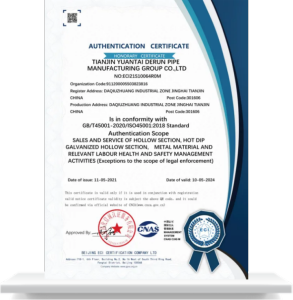 Occupational health and safety management system