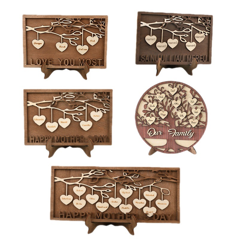 Custom Wooden Wooden Sign Decorated Logo