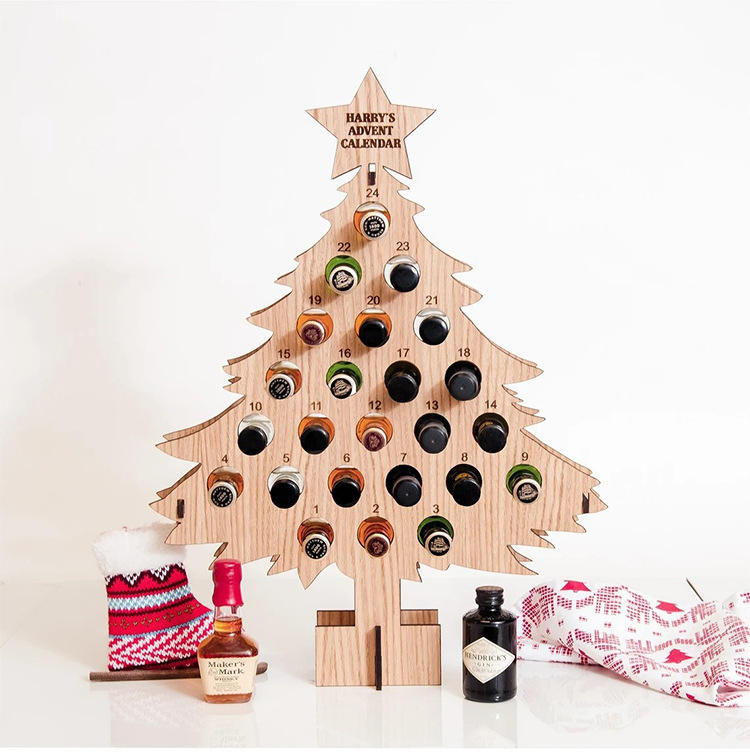 Beer Christmas Countdown Christmas Decoration Gift To Her Wine Advent Calendar