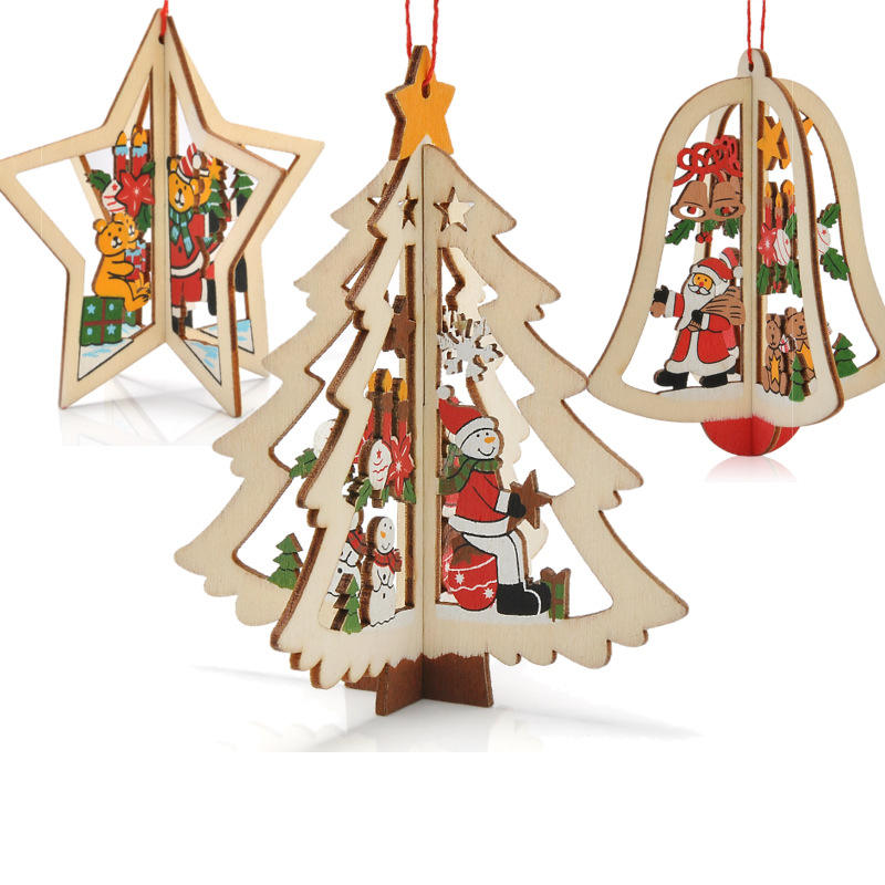 Wooden Christmas Decorations