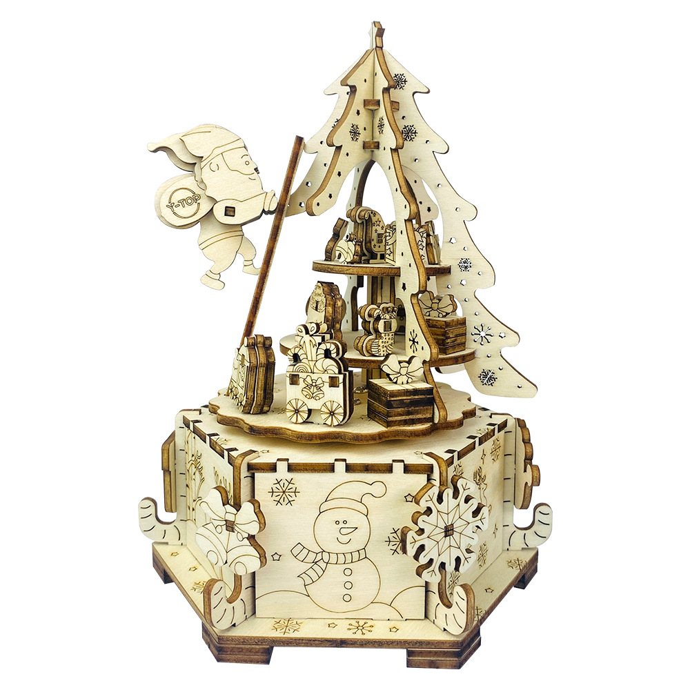 Wooden Assembled Model 3D Handmade Toys
