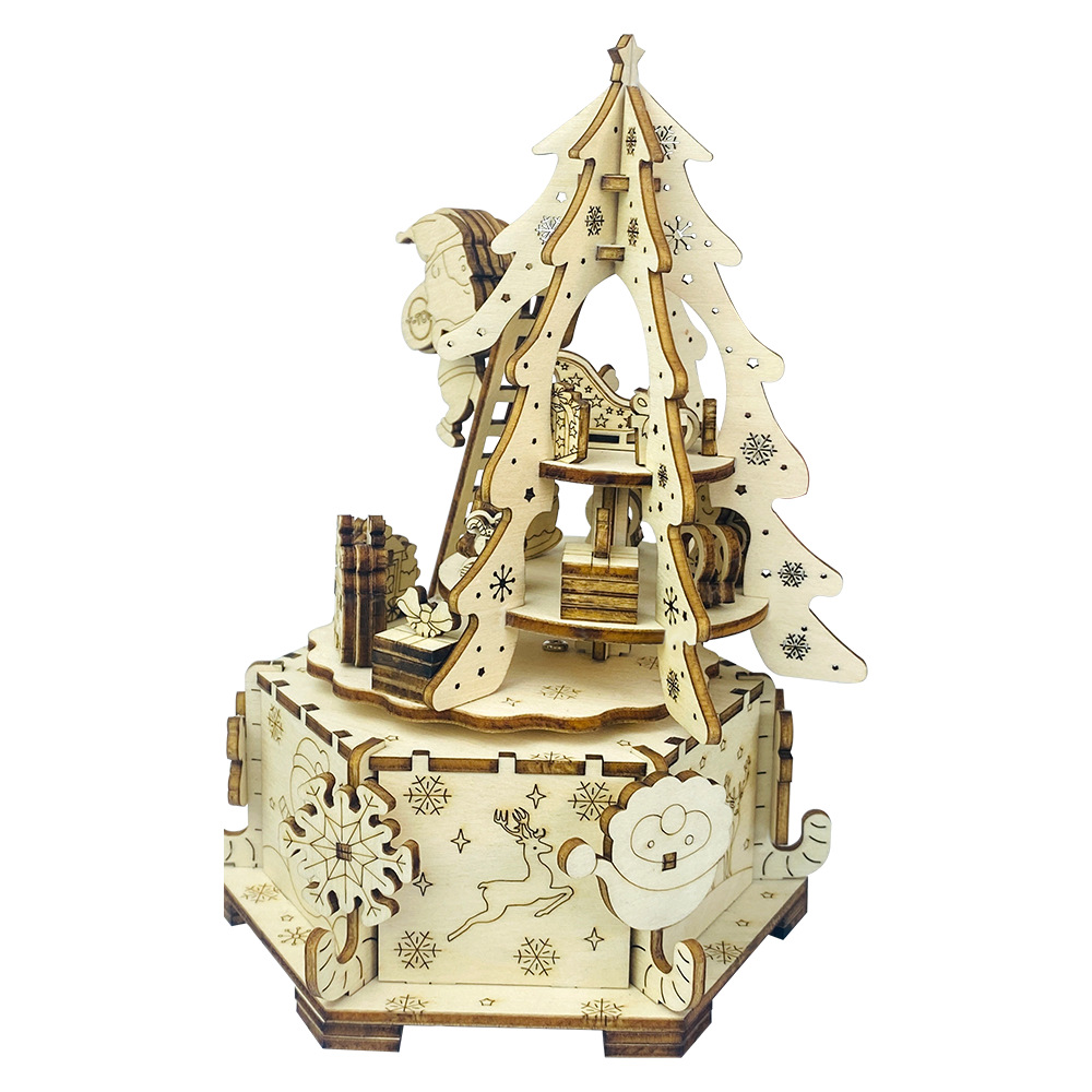 Wooden Assembled Model 3D Handmade Toys