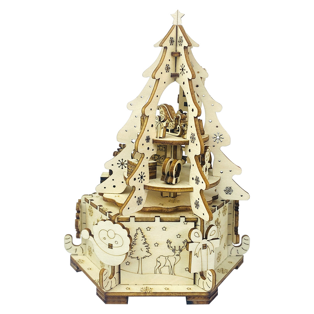 Wooden Assembled Model 3D Handmade Toys
