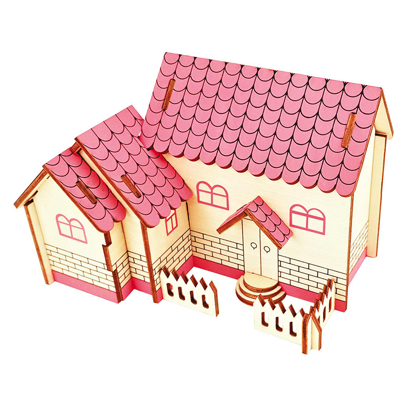 3D Wooden Puzzle For Children Adults