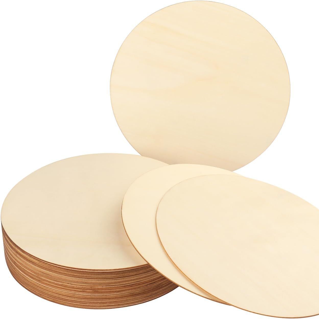 Wooden Square for Woodcraft, Pyrography and Coasters DIY Crafts and Home Decor Painting chip