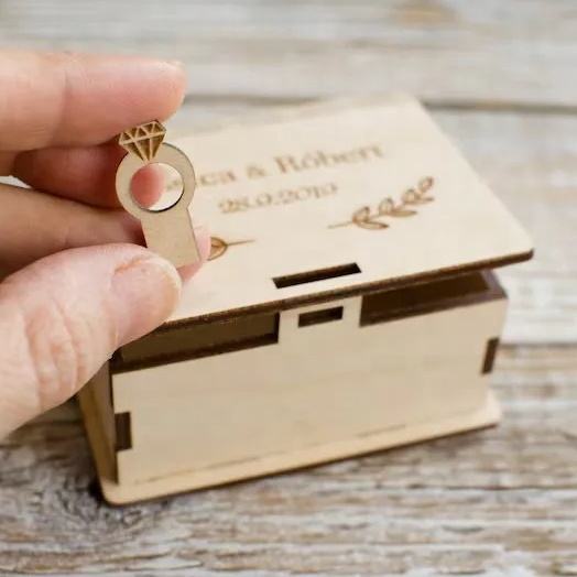 Romantic Handmade Wooden Heart-shaped Plaque Gift For Your Girlfriend