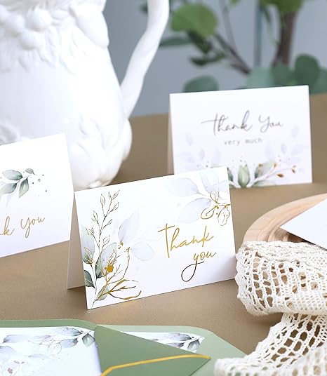 Custom Folded Thank You Cards Small Business Thank You Cards