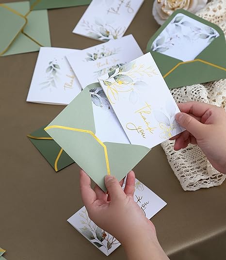 Custom Folded Thank You Cards Small Business Thank You Cards