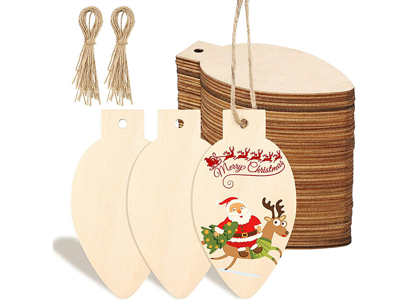 Blank Irregular Wood Chips DIY Crafts Home Decor