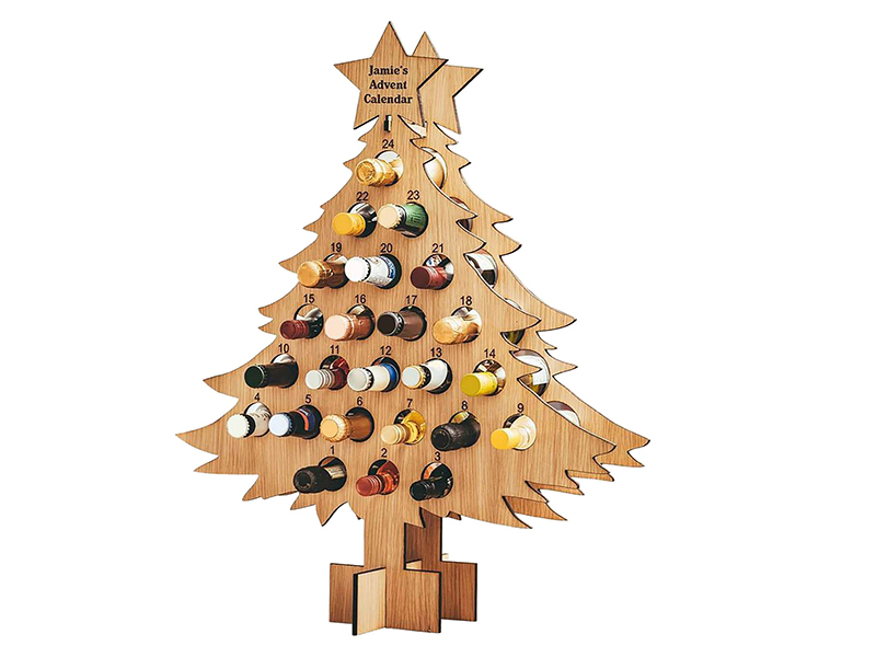 Beer Christmas Countdown Christmas Decoration Gift To Her Wine Advent Calendar