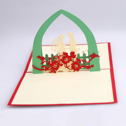 Christmas 3D Foldable Greeting Card