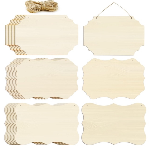 Ritagli di legno vuoti per bambini, adatti per la pittura dei bambini, regalo fai da te per la decorazione della stanza Ritagli di legno vuoti per bambini, adatti per la pittura dei bambini, regalo fai da te per la decorazione della stanza