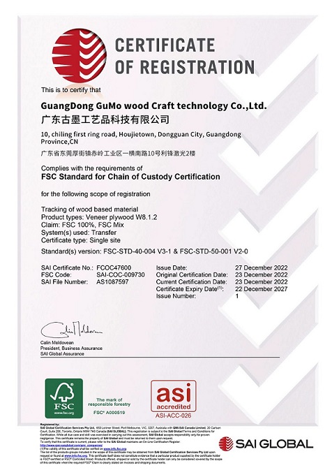 FSC Chain of Custody Certification standard, Ref.: FSC-STD-40-004 V3.0 FSC Chain of Custody Certification standard, Ref.: FSC-STD-40-004 V3.0
