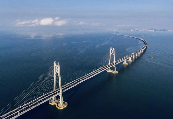 Hong Kong-Zhuhai-Macao Bridge, the largest cross-sea bridge built in China Hong Kong-Zhuhai-Macao Bridge, the largest cross-sea bridge built in China