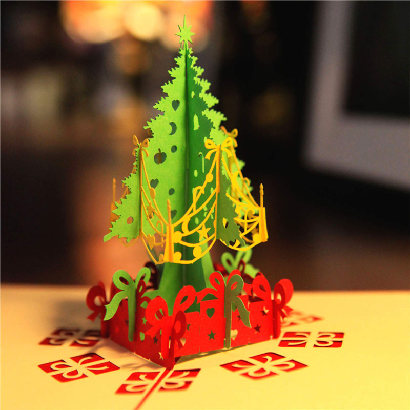3d Pop Up Xmas Greeting Cards