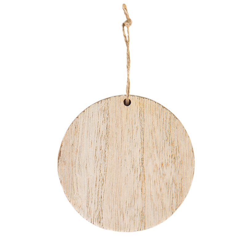 Christmas Gifts DIY Wooden Decoration Unfinished Crafts