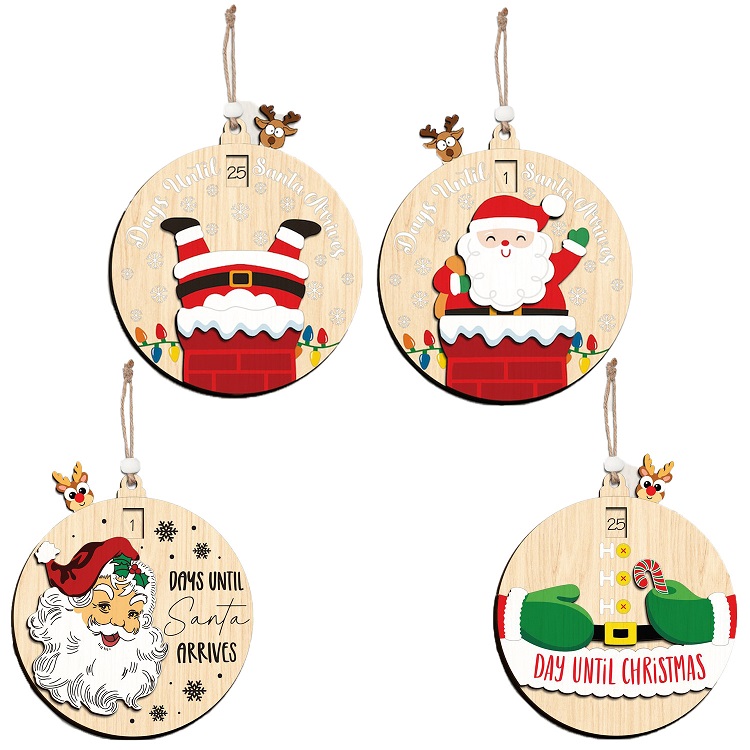 Wooden Christmas Tree Tabletop Decorations Christmas Centerpieces for Table