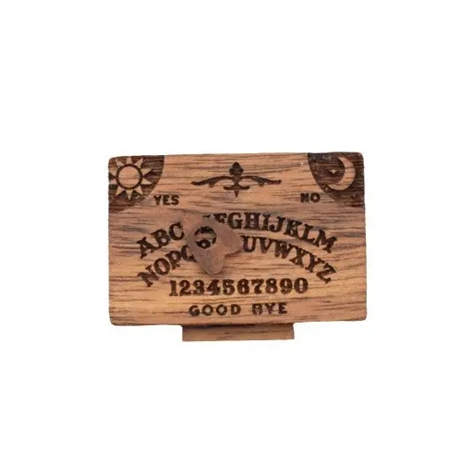 Wooden Ouija Boards Miniatures with Planchettes, Emotional Love Drawer