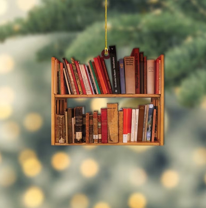 New Creative Christmas Book Car Hanging Decoration Christmas Christmas Tree Hanging Decoration Holiday Home Decorations
