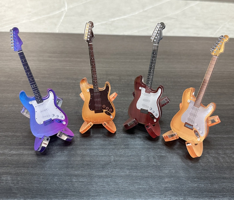 Acrylic guitar model decoration
