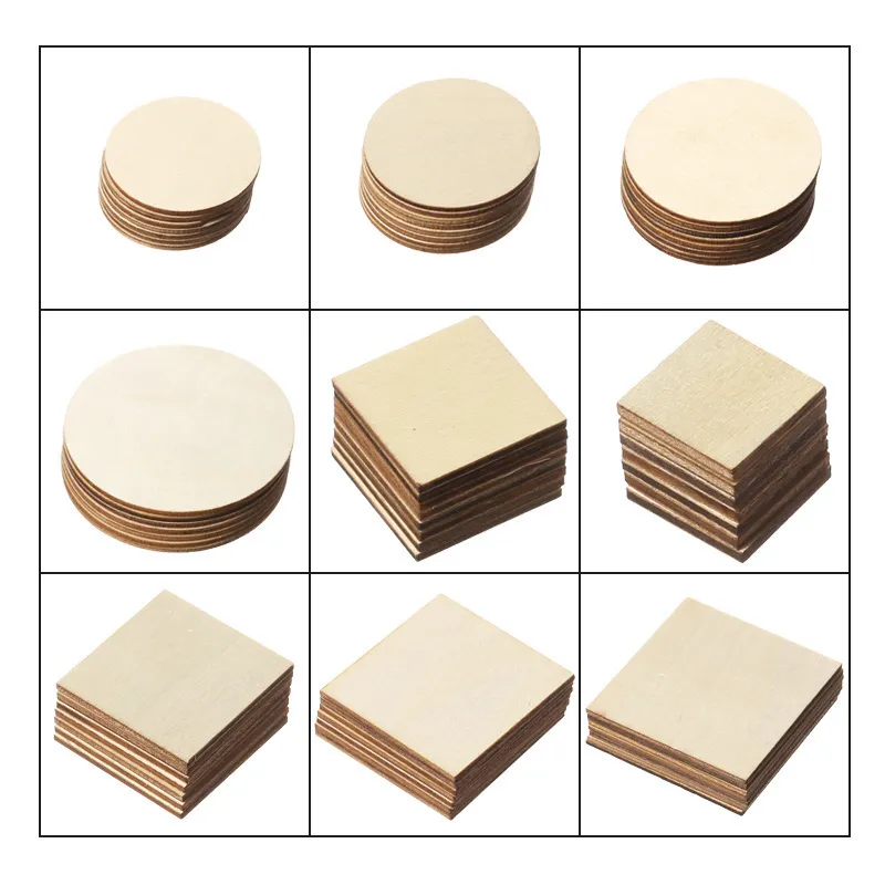 Premium wooden coasters collection