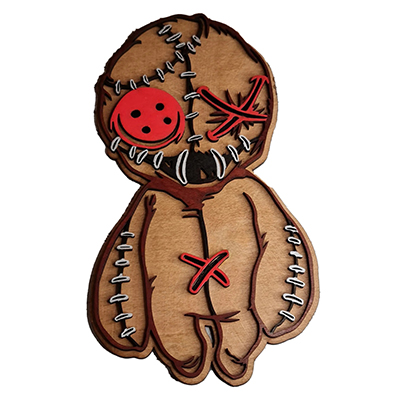 Hauntingly Beautiful: Artisan Voodoo Doll Signs & Ouija Boards for Halloween
