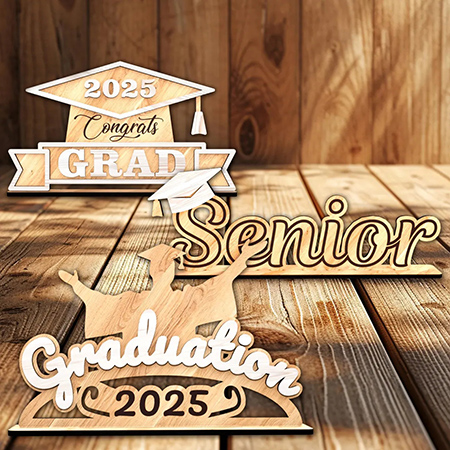 Årgang 2025-fest: Premium skiltning og dekoration til dimissionen fra Gumowood Crafts