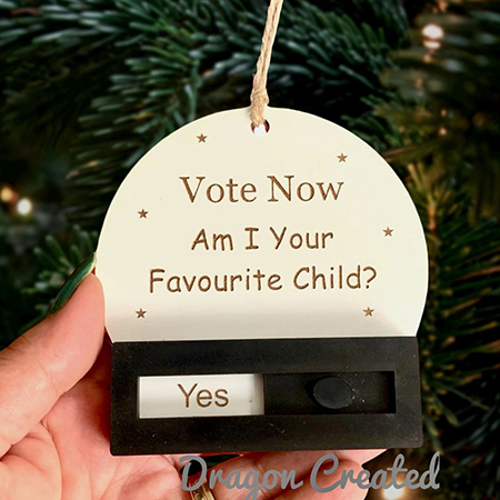 Festive Mechanics: Handcrafted Wooden Sliding Pendant Christmas Ornaments