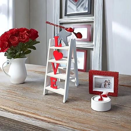 Scaling New Heights of Romance: Handcrafted Wooden Love Ladders for Valentine's Day