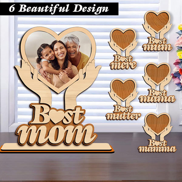 Heartfelt Mother's Day Gifts: Handcrafted Wooden Keepsake Frames & Plaques