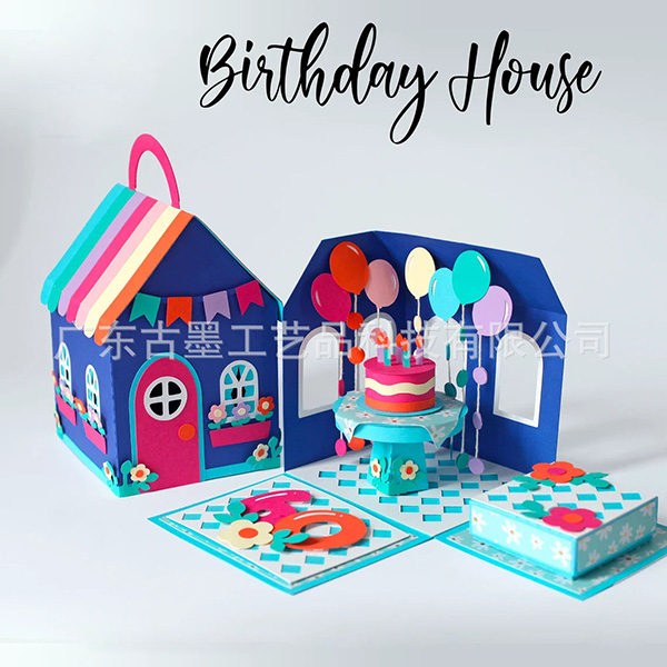 The Art of Surprise: Handcrafted Birthday House Explosion Boxes for Unforgettable Celebrations