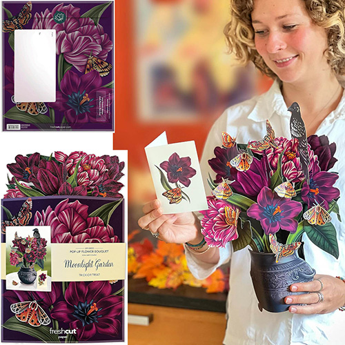 The Art of Timeless Celebrations: Custom 3D Pop-Up Birthday Cards with Everlasting Floral Designs