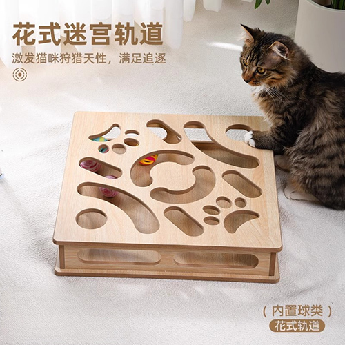 Custom Cat Maze Boxes: Interactive Puzzle Toys for Feline Fun and Mental Stimulation