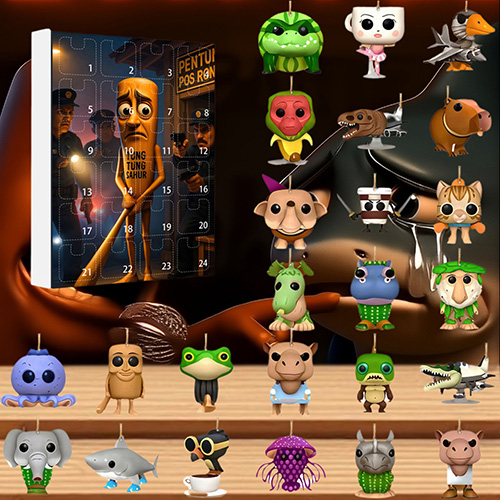 Discover Tung Tung Tung Sahur: Unique 2D Acrylic Keychain Blind Boxes Inspired by Shan Hai Jing