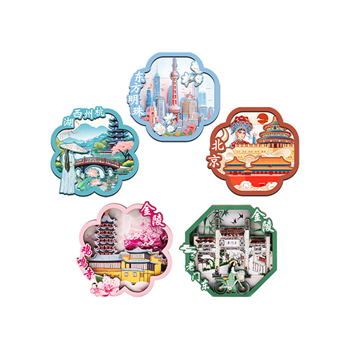 Custom 3D Wooden Fridge Magnets: Unique Souvenirs & Cultural Gifts