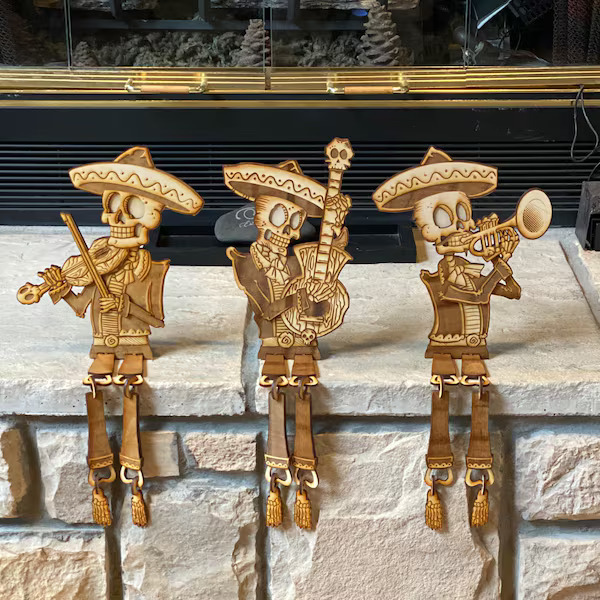 Halloween Thriller Pumpkin Man Set - Handcrafted Wooden Decor | Gumowoodcrafts