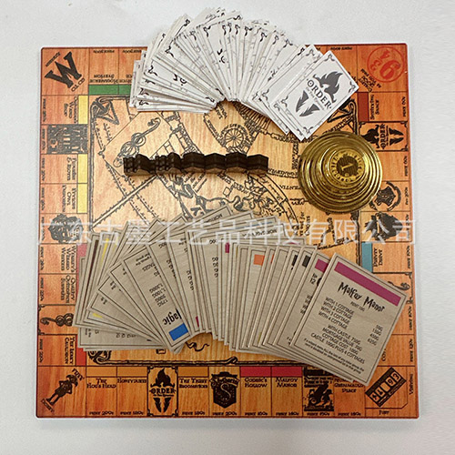 Custom Harry Potter Monopoly Game - Magical Board Game for Wizarding World Fans