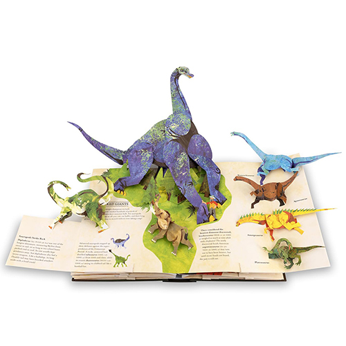 3D Encyclopedia Prehistorica: Dinosaurs - Interactive Pop - Up Book for Dinosaur Enthusiasts