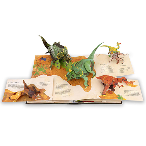 3D Encyclopedia Prehistorica: Dinosaurs - Interactive Pop - Up Book for Dinosaur Enthusiasts