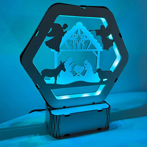 Cross-Border Christmas Nativity Scene Wooden Night Light – Home Decoration & Holiday Gift Cross-Border Christmas Nativity Scene Wooden Night Light – Home Decoration & Holiday Gift