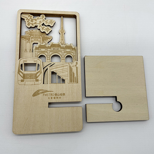 Wholesale Wooden Phone Stand Manufacturer - Custom Engraved Travel Souvenir for B2B Partners