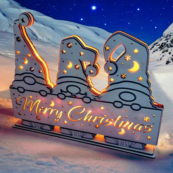 Cross-Border Christmas Gnome Lamps: Handcrafted Wooden Decorative Night Lights for Festive Ambiance Cross-Border Christmas Gnome Lamps: Handcrafted Wooden Decorative Night Lights for Festive Ambiance